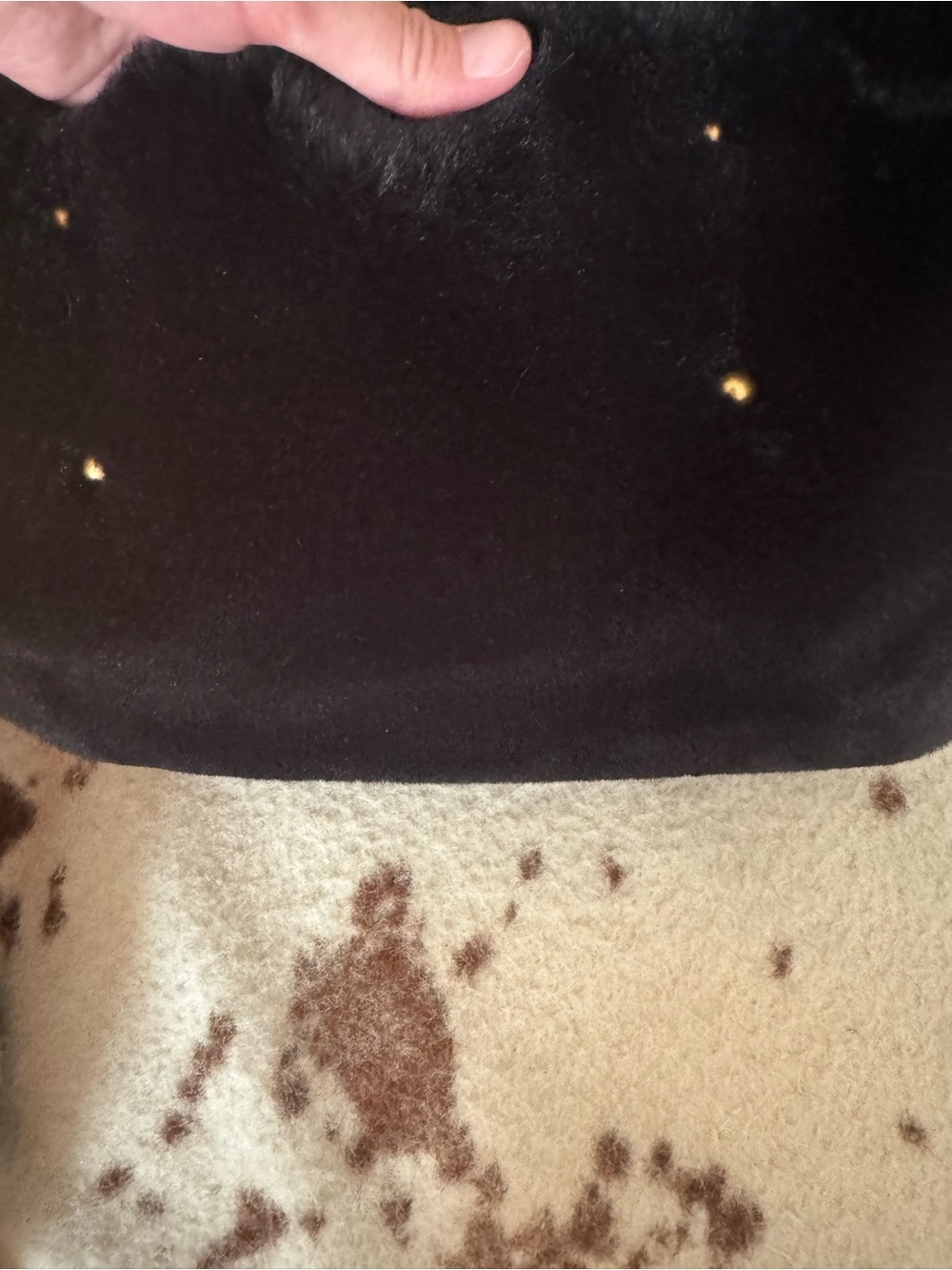 kate spade Black Faux Fur Tote special edition - Picture 6 of 8